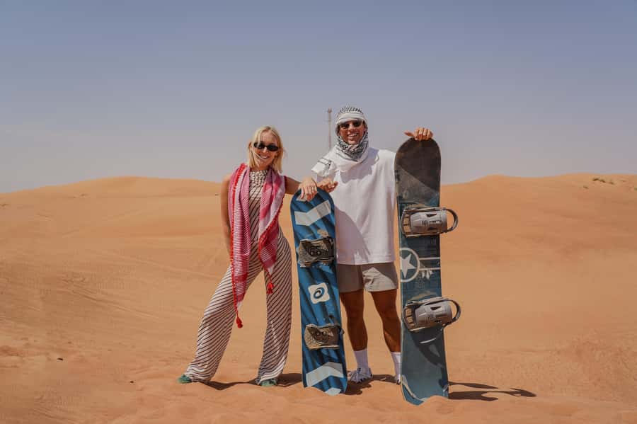Dubai: Overnight Safari with Luxury Dome Stay & Stargazing - Camel walking at golden hour