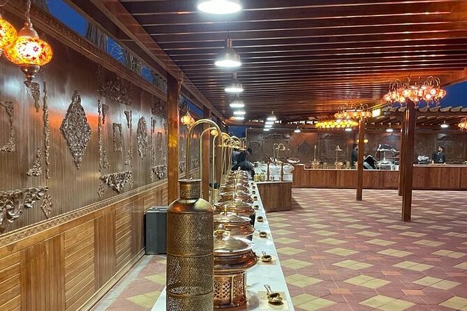 Dubai Premium Desert Safari – Live Buffet Dinner & Luxury Camp - A 32-item buffet, with useful drink coverage