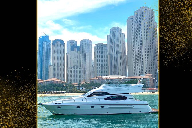 Dubai: Private Luxury Cruise on a Stylish 50ft Yacht - Dubai Marina, JBR, and Ain Dubai from the water