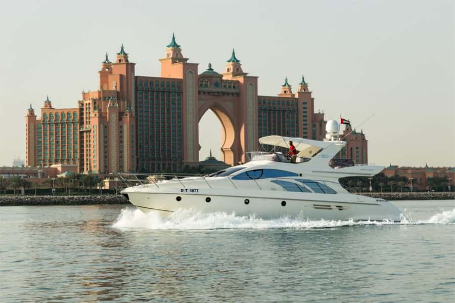Dubai: Private Luxury Yacht Cruise for up to 20 People - Leaving through Dubai Marina