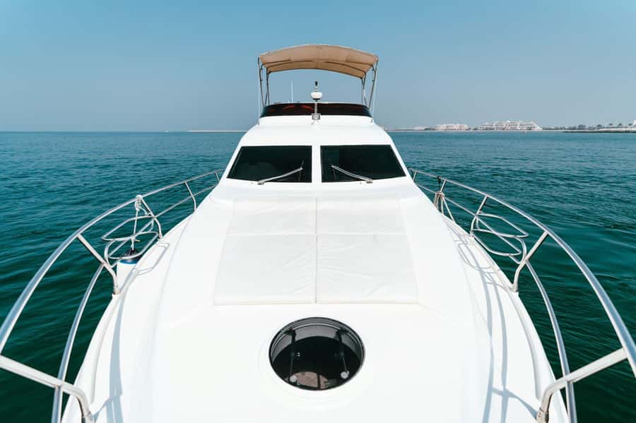Dubai: Private Luxury Yacht Tour on a 50-Foot Yacht - Burj Al Arab from the water