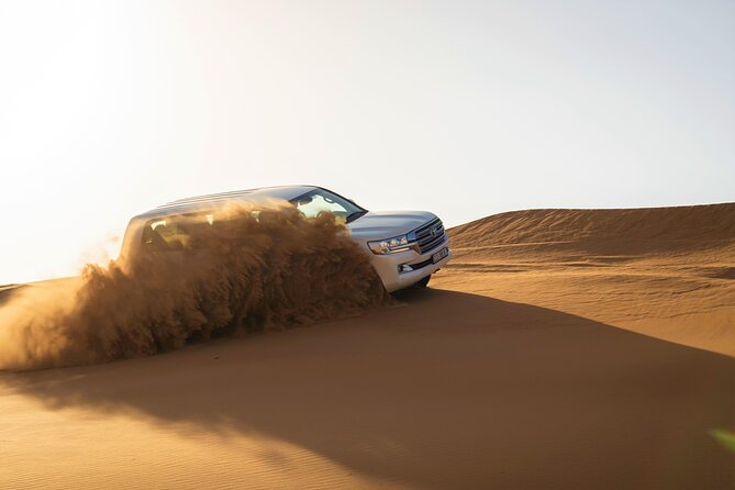Dubai Red Dunes with Sandboarding, Camel Ride, Falcon & VIP Camp - Bedouin-style camp, dinner, and evening shows
