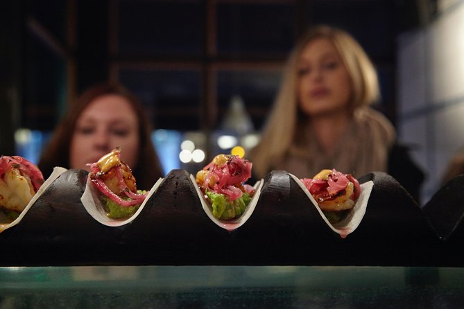 Eating London: Twilight Soho VIP Food & Drinks Tour - Lahpet West End and the flavors of Myanmar