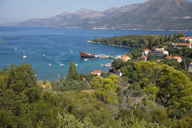 Elaphiti Islands On The Luxury Pirate Ship Karaka Dubrovnik - Lopud: the day’s best chance for swimming