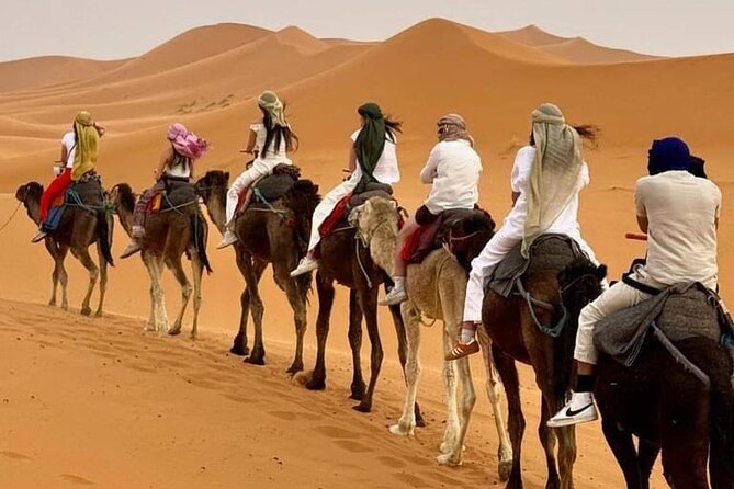 Enjoy 3 Days luxury camp Sandboard from Fes back fes,ou Marakech - What the $348.44 price really covers