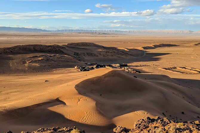 Experience Luxury in Zagora: 2-Day Desert Adventure - Sunset by camel and the night at camp