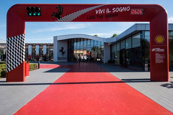 Ferrari Vip Day Tour with Test Drive - Ten minutes in the Ferrari F1 simulator