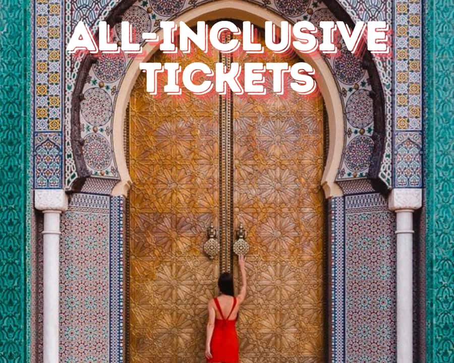 Fes Private Guided Tour With Luxury Car - The King’s Palace gates and Fes from Borj Nord