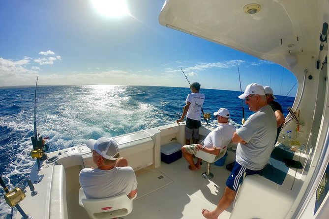 Fishing Trips in Barbados onboard Nauti Dreams Luxury Charters - Turtle snorkeling and a closer look at sea life