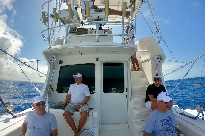 Fishing Trips in Barbados onboard Nauti Dreams Luxury Charters - Who will get the most from this trip