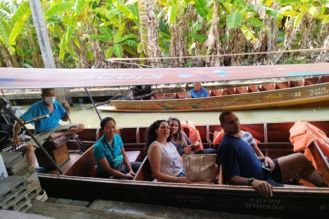 Floating & Railway Markets and Erawan Waterfall [Optional Luxury] - Riding into Mae Klong Railway Market