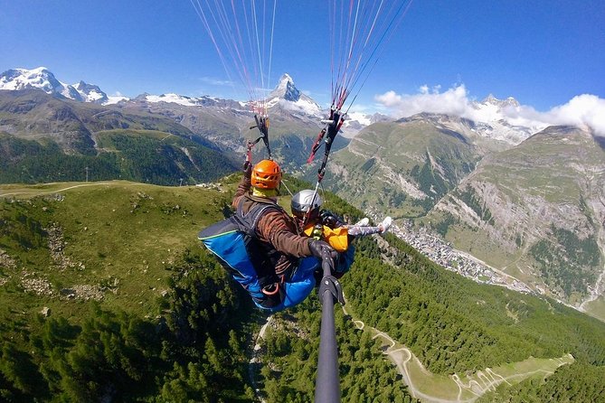 FLYMATTERHORN VIP Paragliding from Zermatt, With Matterhorn View - The Matterhorn view is the reason to pay