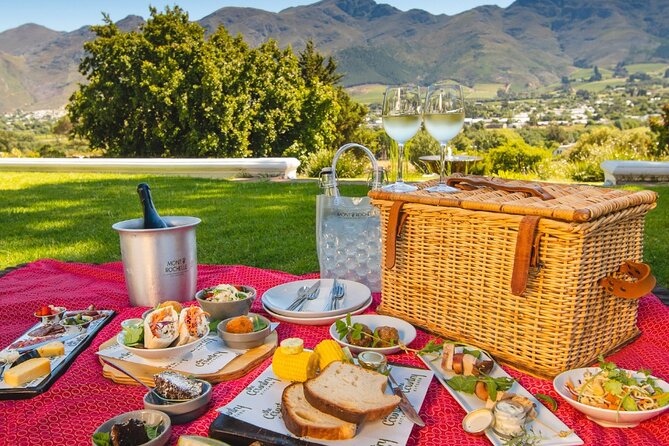 Franschhoek Winelands Luxury EBike Tour - Grande Provence: wine tasting with broad valley views