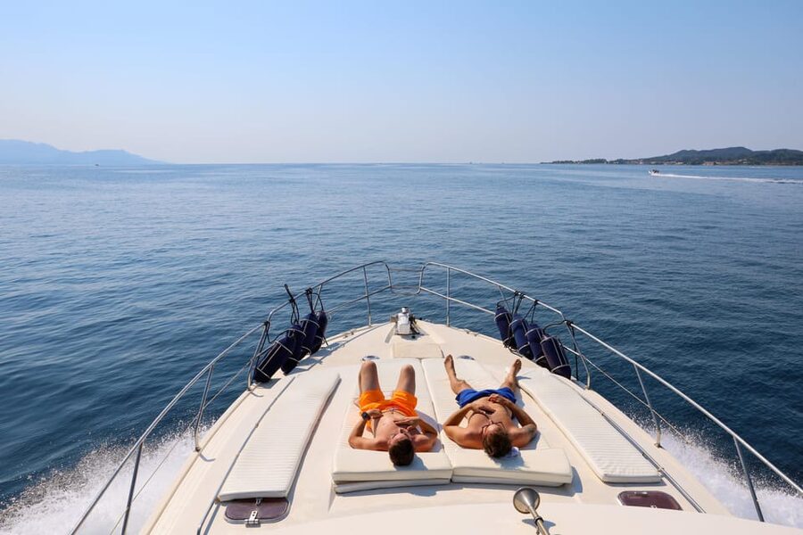 From Corfu: Luxury Yacht Cruise to Sivota and Blue Lagoon - Key points at a glance