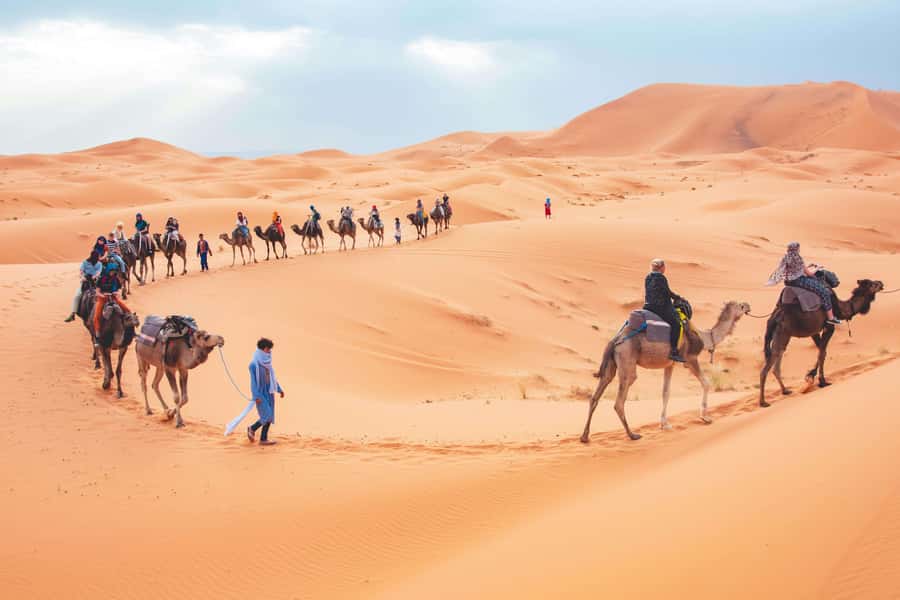 From Fes To Marrakech: 2-Days with Luxury Camp, Desert Tour - From Fès to the high Middle Atlas