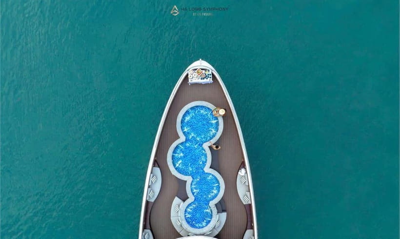 From Ha Long: Luxury Symphony Day Cruise with 2 Jacuzzi Pool - Key points to know before booking