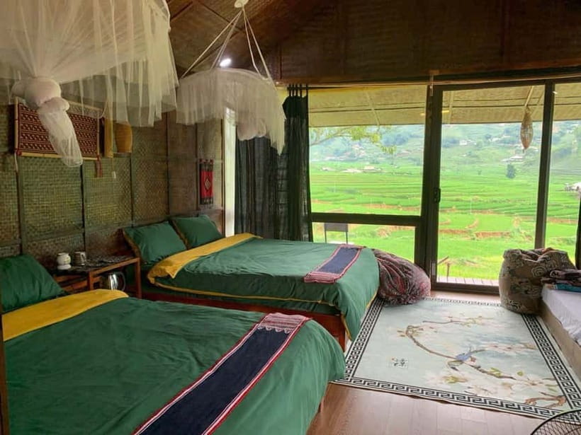 From Hanoi: 2-Day Luxury Sapa Trekking Tour with Homestay - Spring rolls, local food, and a private room
