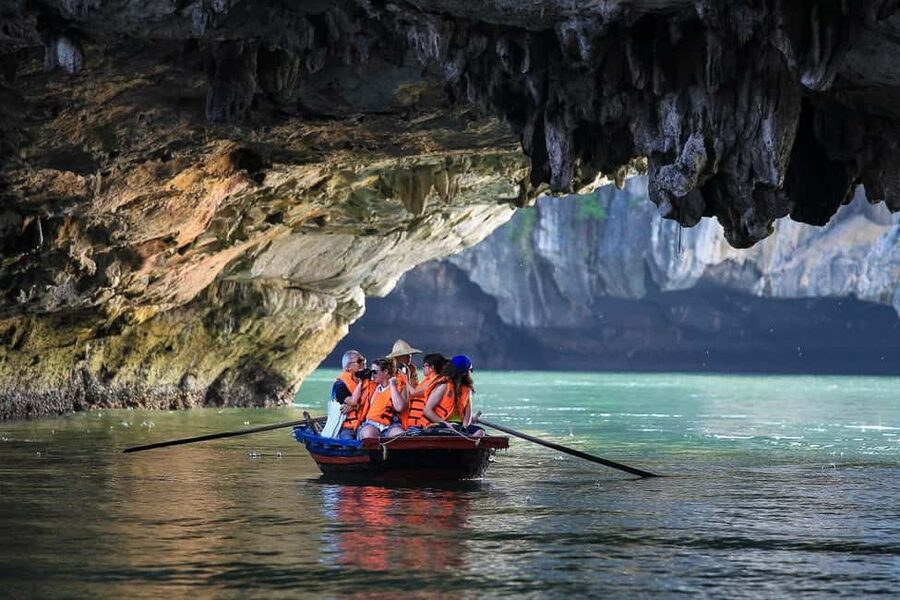 From Hanoi: Ha Long Bay 1 Day Tour With A Luxury Cruise - Titop Island, viewpoint, and swimming