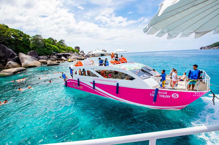 From Khao Lak: Similan Islands Day Trip by Luxury Catamaran - Comfort, crowds, and the VIP label