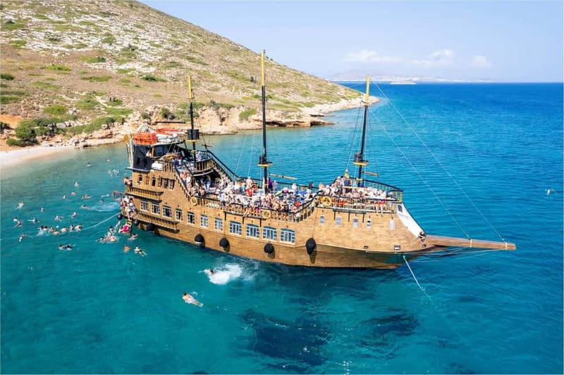 From Kos:A full day cruise in the newest luxury vessel! - What kind of cruise is Captain Morgan?