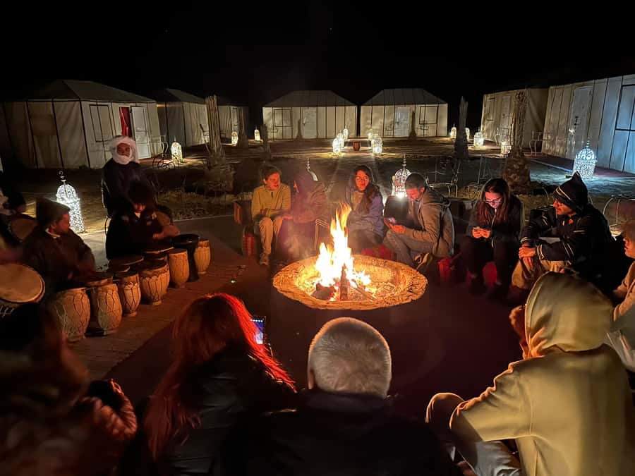 From Marrakech: 3-Day Desert with luxury camp, camel & meals - The camel ride into the dunes