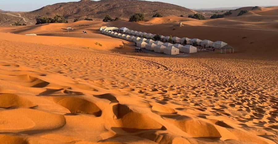 From Marrakech: 3 Days Desert Tour To Merzouga Luxury Camp - From Marrakech to the High Atlas on day one