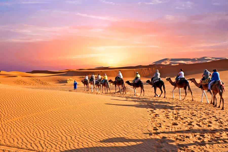 From Marrakech: Private 3-Day Luxury Merzouga Desert Tour - The long return through Alnif and the Draa Valley