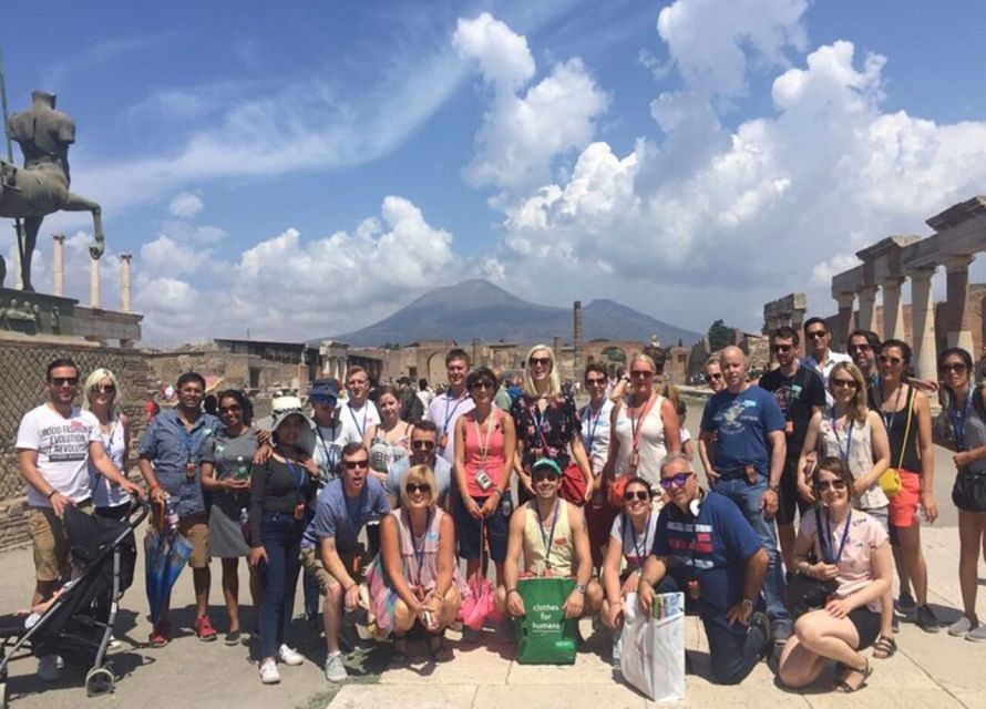 From Naples: Pompeii and Herculaneum VIP Tour with Lunch - Pompeii: two hours among streets, villas, and baths