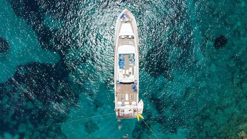 From Pafos: Ocean Flyer VIP Cruise - Adults Only - Coastal views, sea caves, and Coral Bay