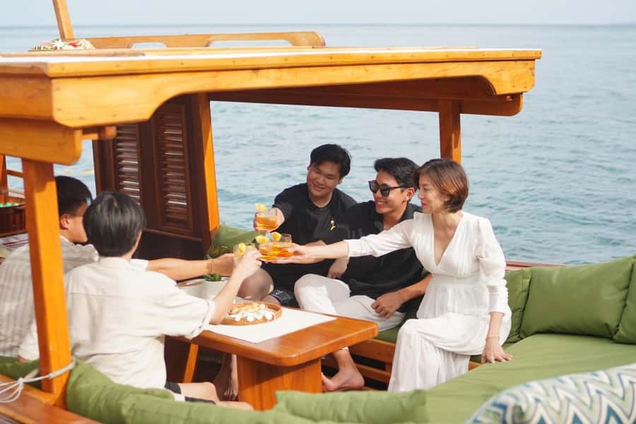 From Phuket : Private Luxury Long Boat to Khai Islands - Food, fruit, and the cost of extras
