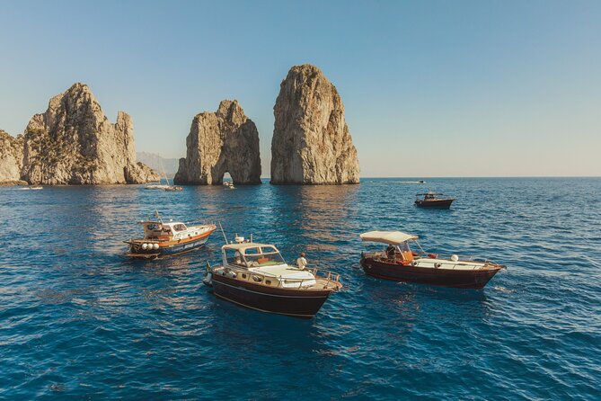 From Sorrento or Positano: Capri Island Private Boat VIP Tour - Cruising Capri’s western and southern shores
