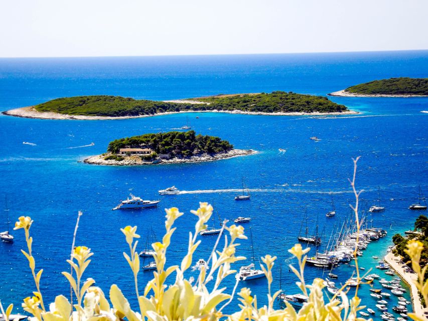 From Split: Blue Cave and Hvar Guided Tour by Luxury Boat - Milna gives you 105 minutes for lunch