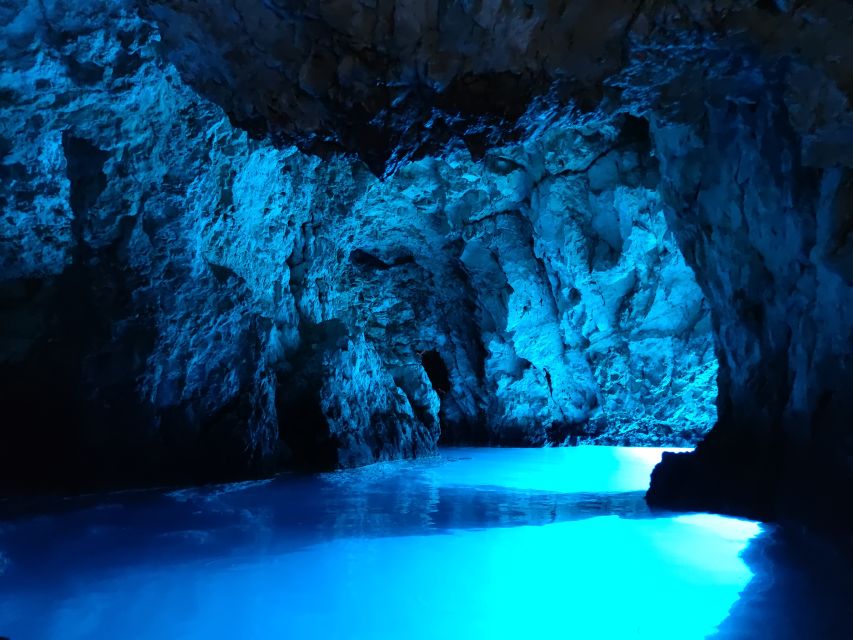 From Split: Luxury Cabin Boat Tour to The Blue Cave and Hvar - Key points to know before booking