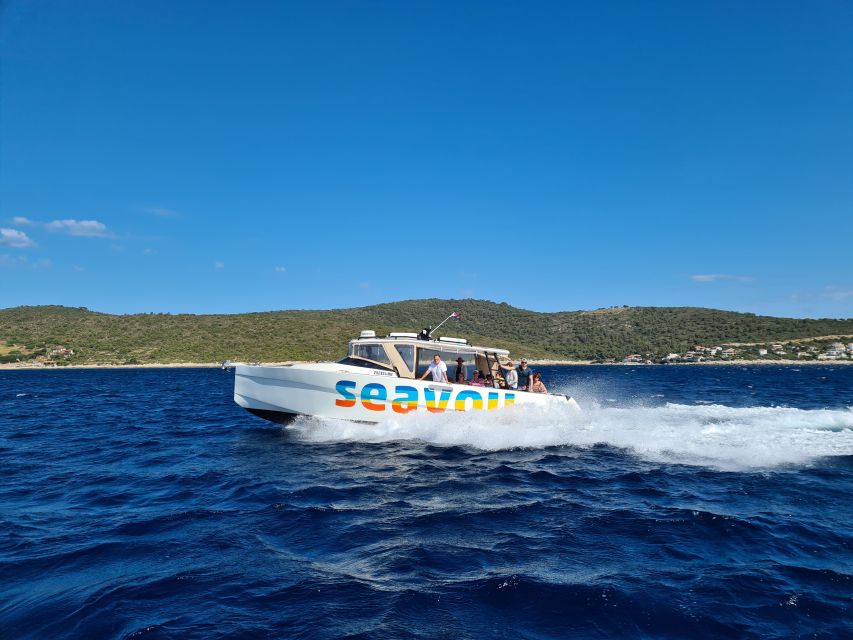From Split: Luxury Cabin Boat Tour to The Blue Cave and Hvar - Hvar’s old streets and fortress view