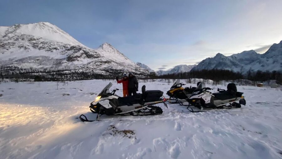 From Tromso: Eco Luxury Snowmobile Adventure to Lyngen Alps - What the snowmobile ride feels like