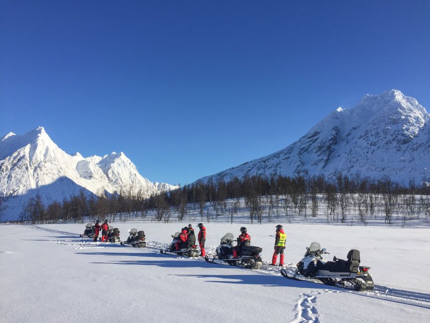 From Tromso: Eco Luxury Snowmobile Adventure to Lyngen Alps - The guides shape the day