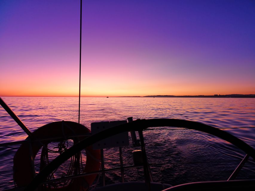 From Vilamoura: Sunset Tour on a Luxury Sailing Yacht - The first stretch along the Algarve coast