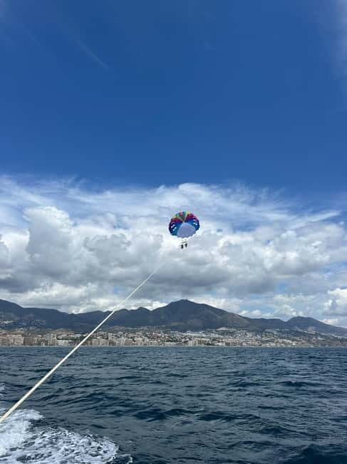 Fuengirola: Best luxury parasailing in Fuengirola - Rising 250 meters above the Mediterranean