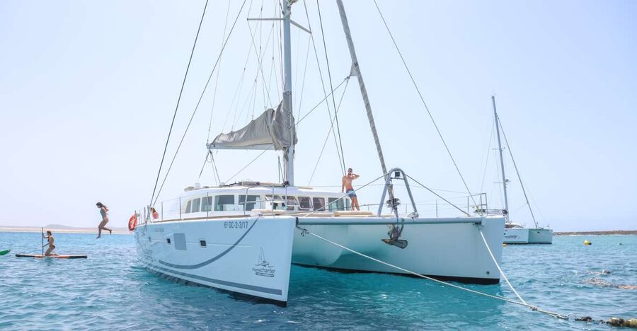 Fuerteventura: Private Luxury Catamaran to Lobo Island - Key details at a glance