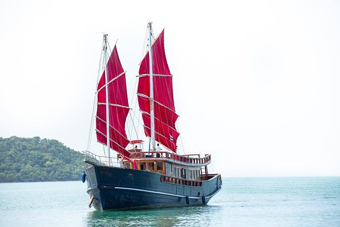 Full-Day Cruise to Angthong Marine Park by famous "The Red Baron" - First park stop: Koh Sam Sao or Wua Talap