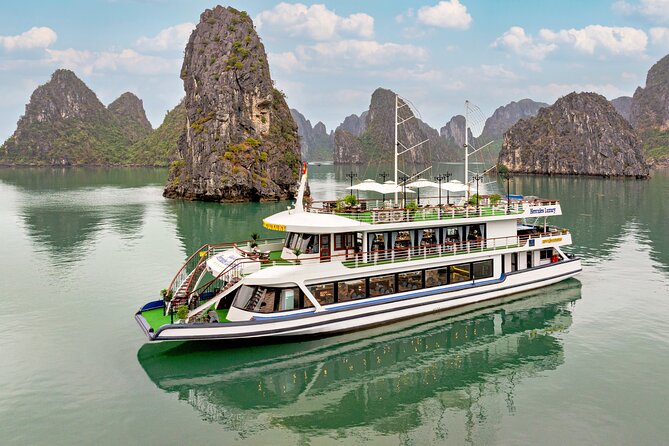 Full Day Halong Bay Luxury Limousine Bus & Buffet Lunch - Key points at a glance