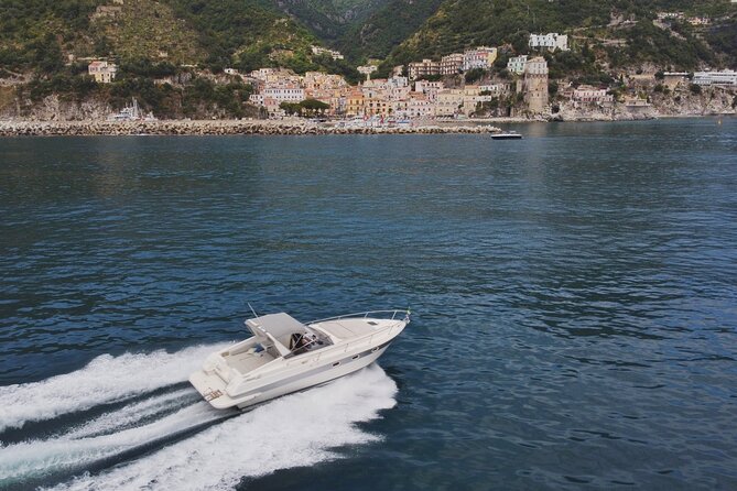 Full day luxury trip around Amalfi Coast and Capri - Amalfi by boat, with Capri in the same day