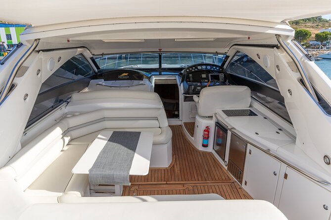 Full-Day Private Cruise in the Algarve Coast by Luxury Yacht - What is included on the yacht