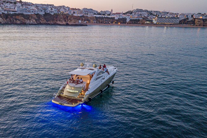 Full-Day Private Cruise in the Algarve Coast by Luxury Yacht - Meeting at Albufeira Marina