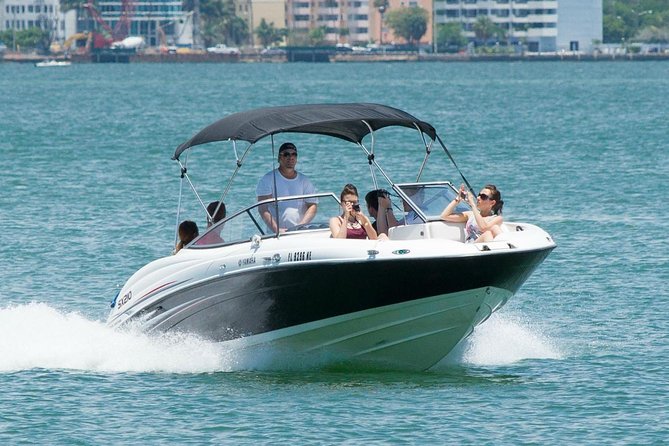 Fully Private Speed Boat Tours, VIP-style Miami Speedboat Tour of Star Island! - South Pointe Park, Fisher Island, and bay views