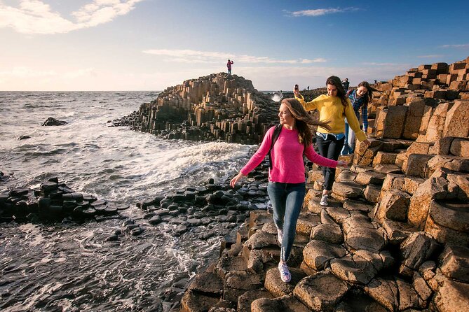 Giant's Causeway Tour from Belfast - Luxury Bus + Castles Tour - Carrickfergus Castle and the first coastal views