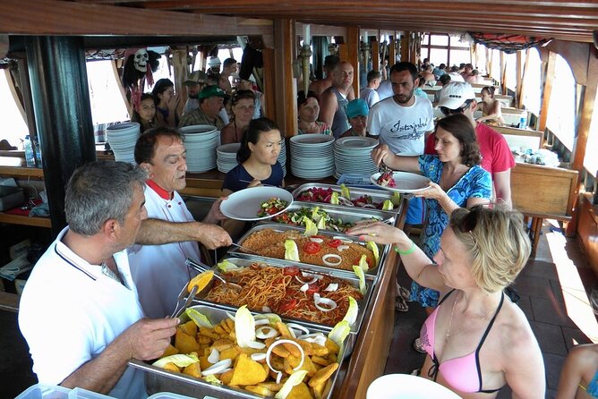 GONSTER : Luxury Pirate Boat Trip Lunch & Soft Drinks & Transfer - The return to Kemer and Antalya