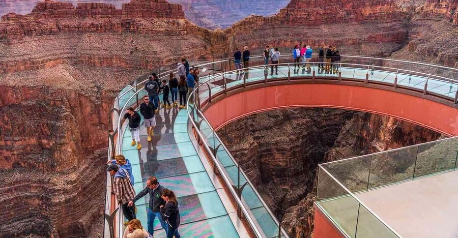 Grand Canyon Hoover Dam and Joshua Tree VIP Small Group Tour - Eagle Point and the Skywalk require a choice