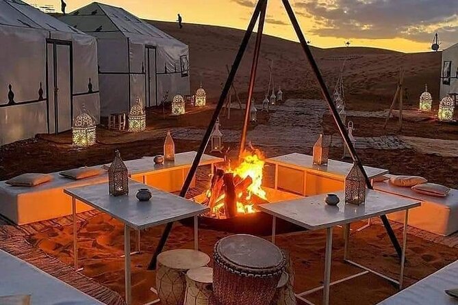 GROUP TOUR - 1 night 2 Day LUXURY Desert TRIP from FES to FES - Sunset on Camelback and a Night in the Camp