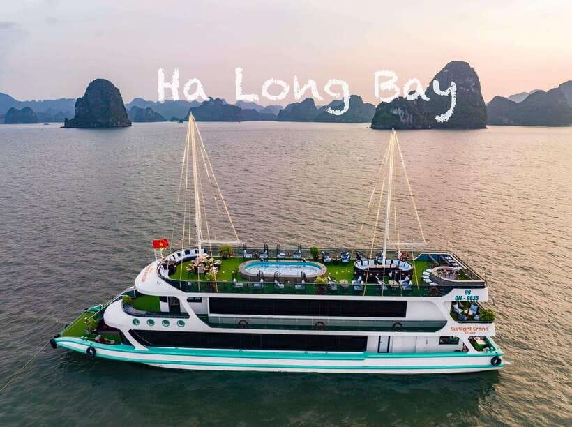 Ha Long Bay Luxury Full Day Cruise| Buffet & All Included - A full day from Hanoi to Ha Long Bay